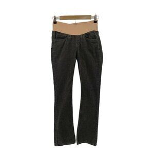 Gap Maternity Size 24 Gray Corduroy Sexy Boot Pants
